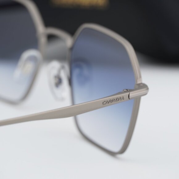 CARRERA 334/S 0R81 08 Geometric Sunglasses - Ruthenium/Blue Gradient - Picture 4 of 11